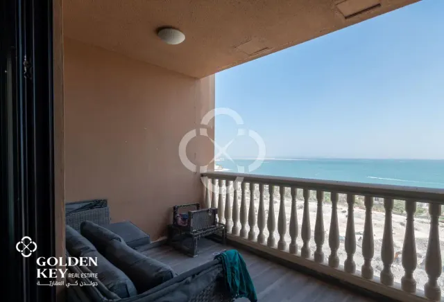 Sea View | Furnished 3BR w/ Balcony | Porto Arabia