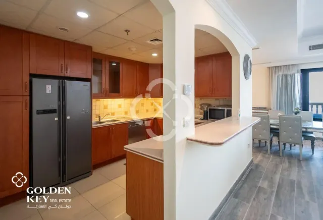 Sea View | Furnished 3BR w/ Balcony | Porto Arabia