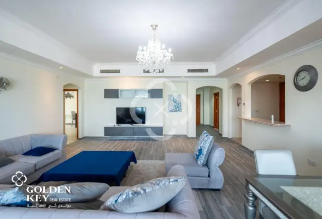 Sea View | Furnished 3BR w/ Balcony | Porto Arabia