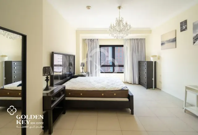 Sea View | Furnished 3BR w/ Balcony | Porto Arabia