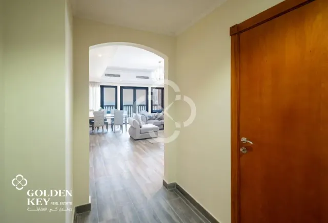 Sea View | Furnished 3BR w/ Balcony | Porto Arabia