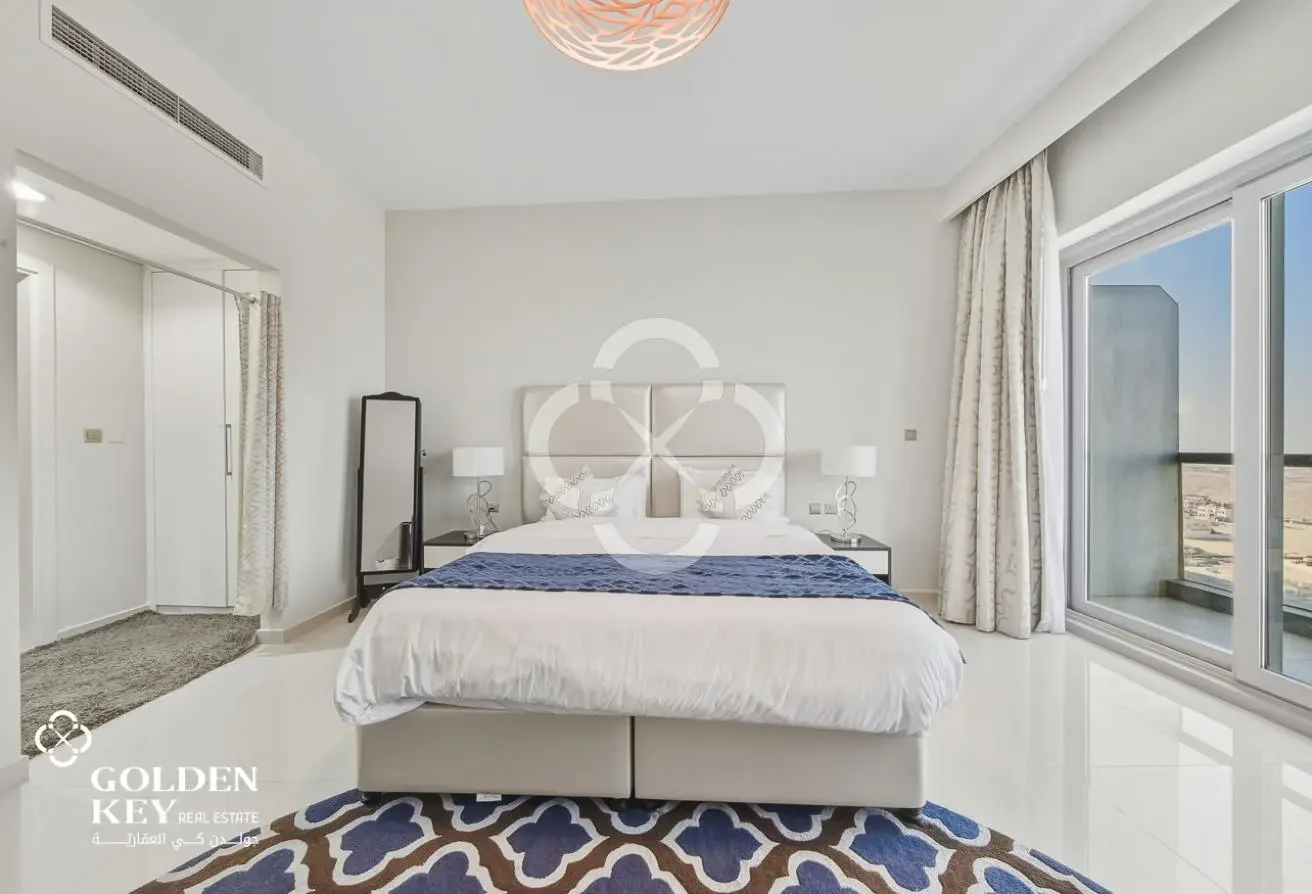 Sea View | Furnished 1BR+Office | Bills Included