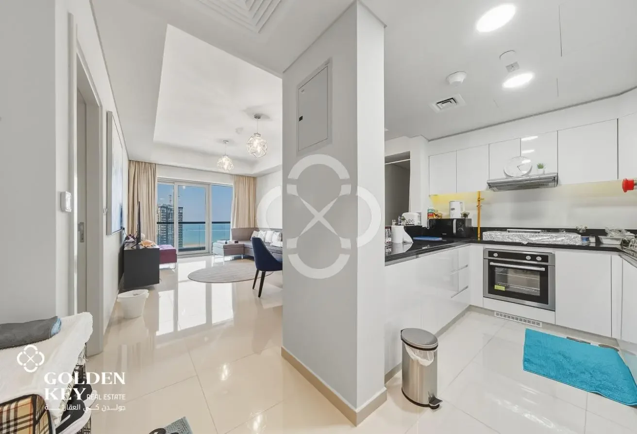 Sea View | Furnished 1BR+Office | Bills Included