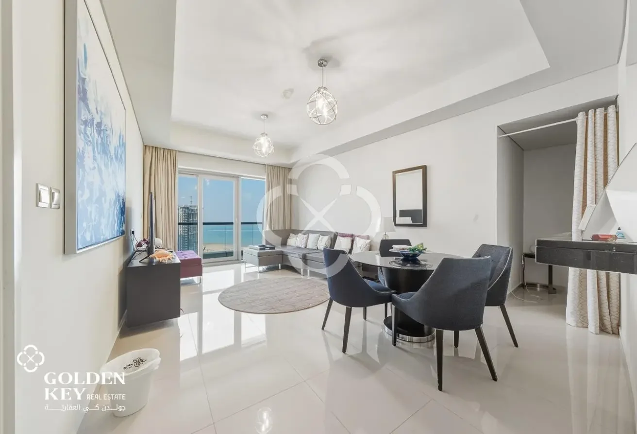 Sea View | Furnished 1BR+Office | Bills Included