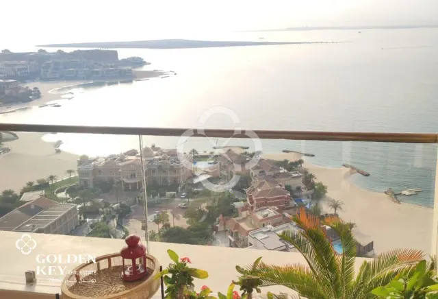 High-Floor 1BR | Panoramic Sea View – Viva Bahriya