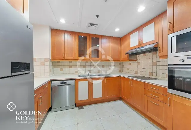 Large Layout | 2 BR w/ Balcony | Side Marina View
