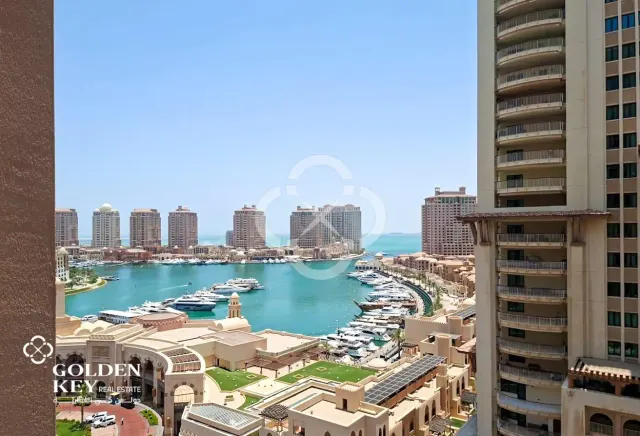 Furnished 2BR | Big Balcony | Porto Arabia