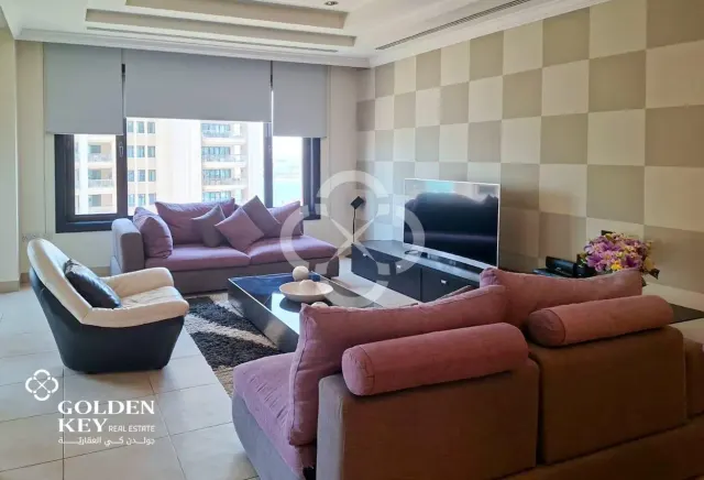 Furnished 2BR | Big Balcony | Porto Arabia