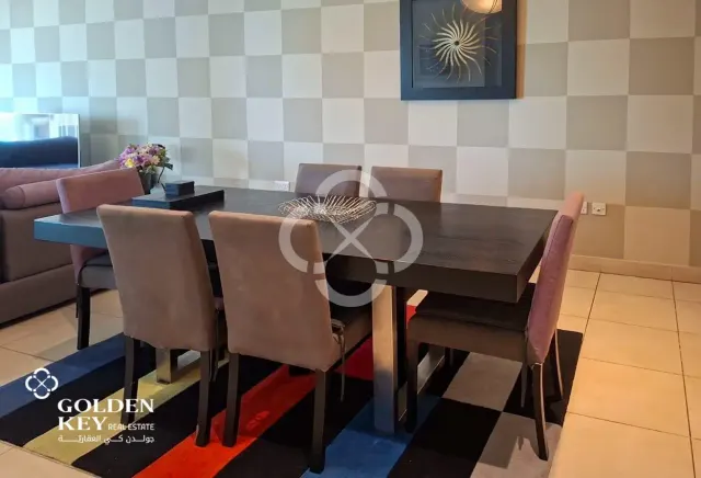 Furnished 2BR | Big Balcony | Porto Arabia