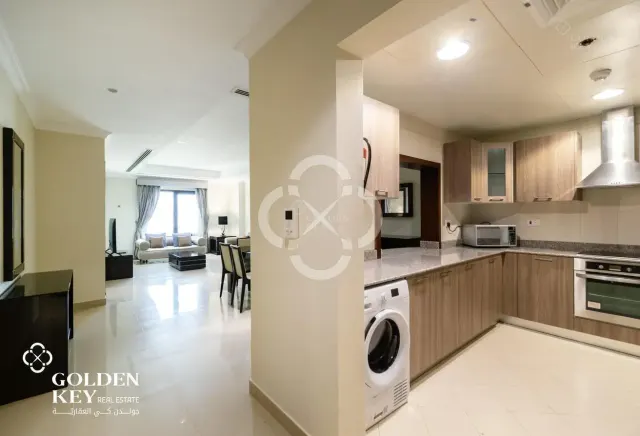 FF - 1 Bedroom in Porto Arabia| Cooling Included