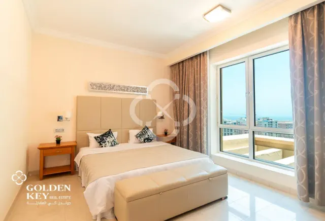 Luxury 2BR Balcony | Bills Included | Viva Bahriya