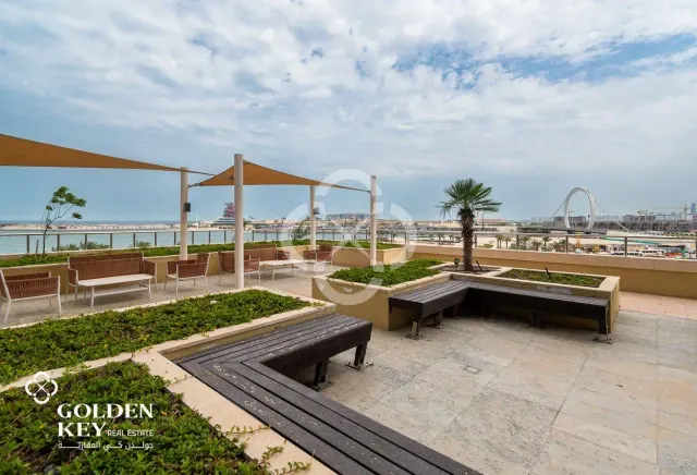 Title Deed | Furnished 1BR w/ Balcony | Waterfront