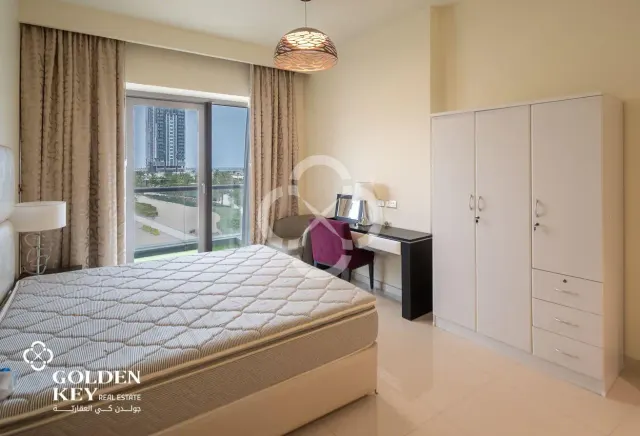 Title Deed | Furnished 1BR w/ Balcony | Waterfront