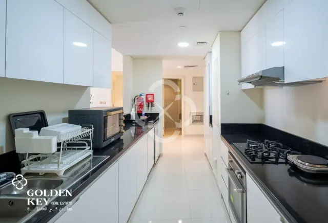 Title Deed | Furnished 1BR w/ Balcony | Waterfront