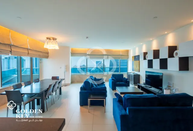 Bills/WIFI Included | FF - 3BR+Maid with Sea View