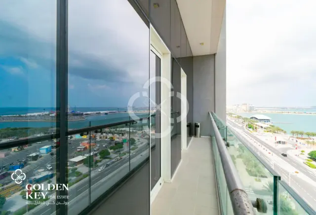 Sea View | Ready 1BR with Balcony | Bills Included