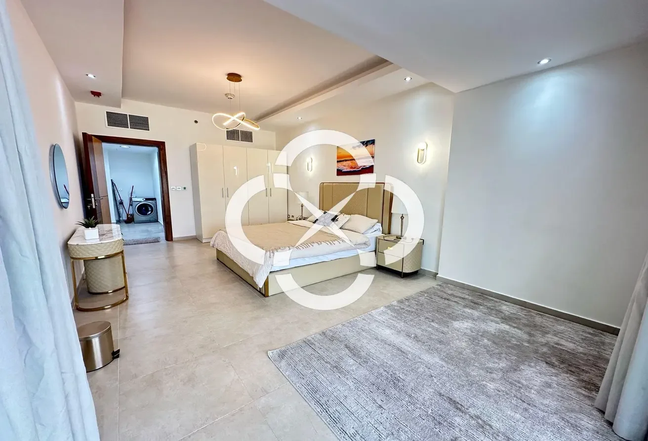 Big balcony | Lusail - Sea view - Fully furnished