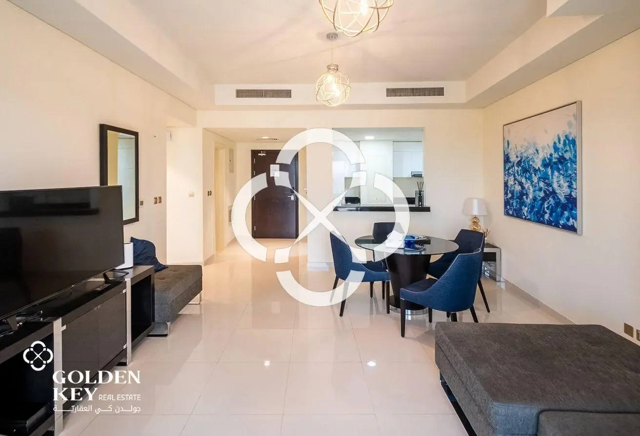 Exclusive 1BR w/ Balcony | Title Deed | Waterfront