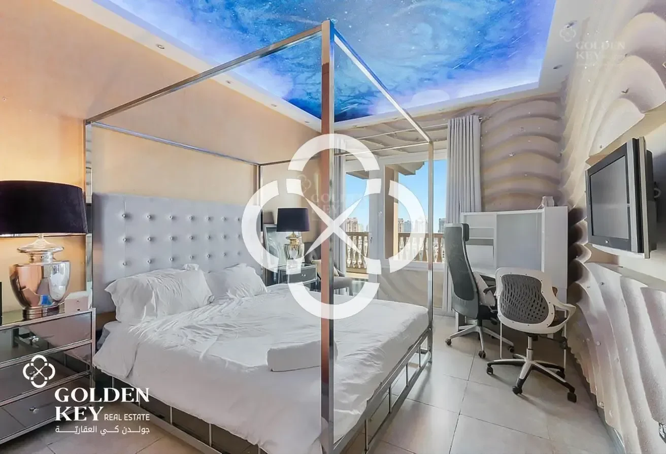 Furnished 3BR+Maid | 2 Large Balcony | Marina View
