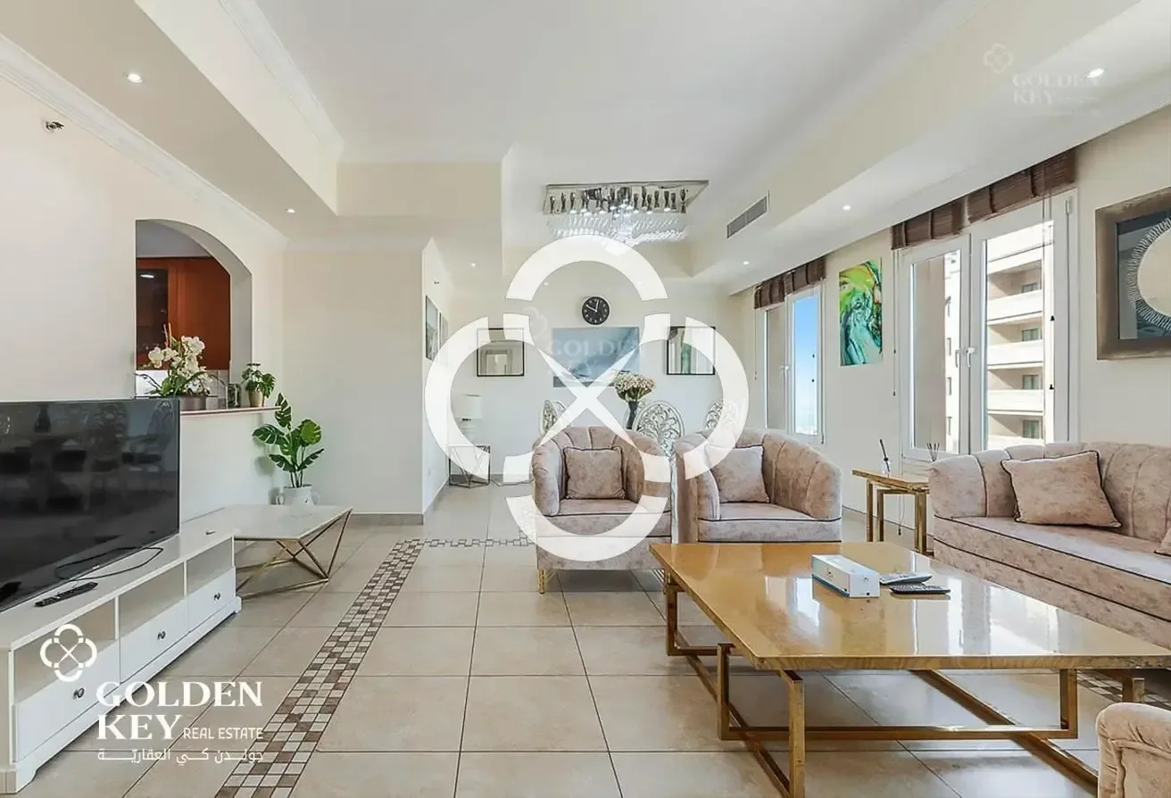 Furnished 3BR+Maid | 2 Large Balcony | Marina View