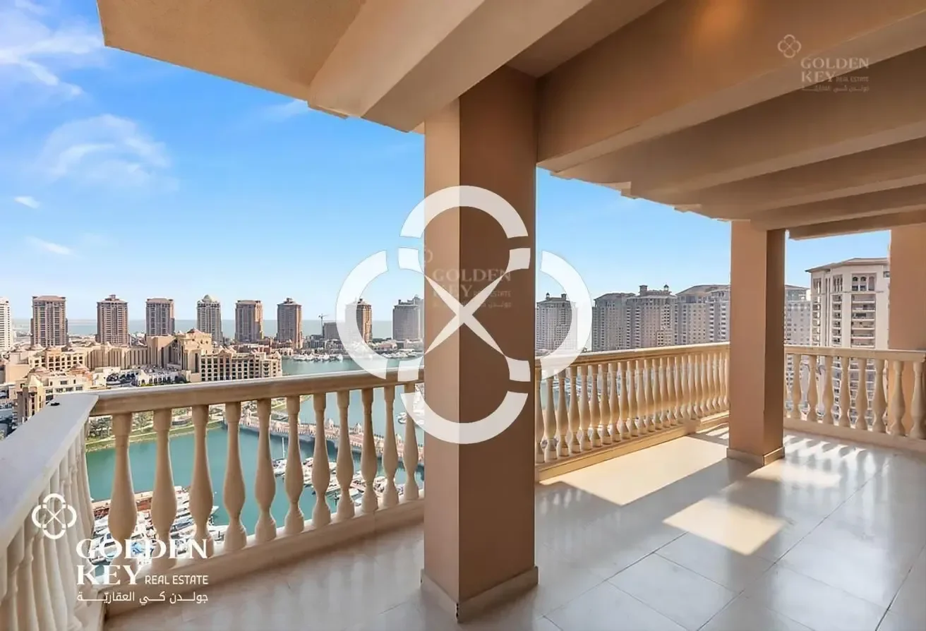 Furnished 3BR+Maid | 2 Large Balcony | Marina View