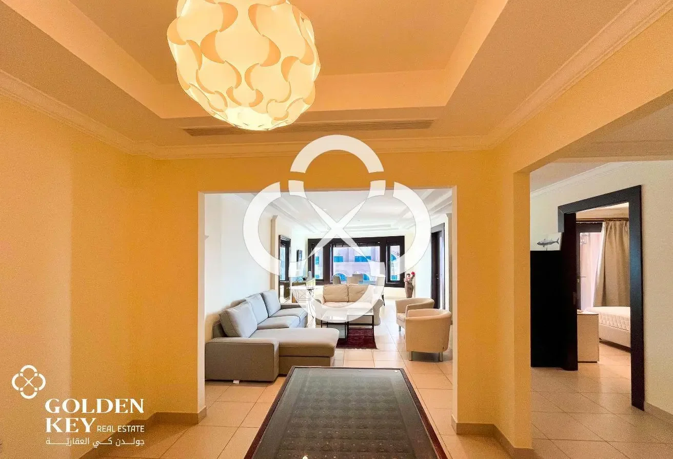 Qatar Cool Included | FF - 1BR with Marina View
