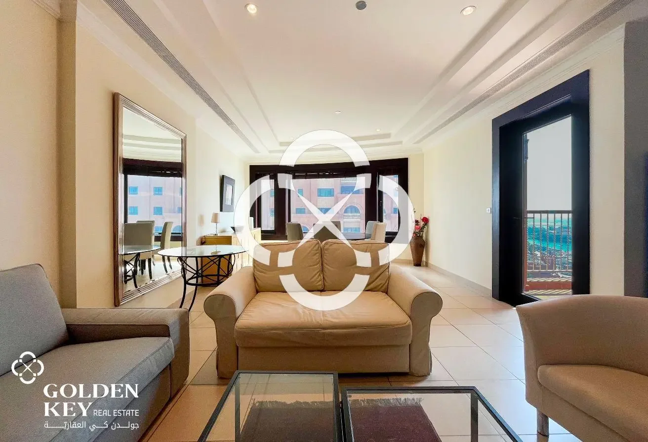 Qatar Cool Included | FF - 1BR with Marina View