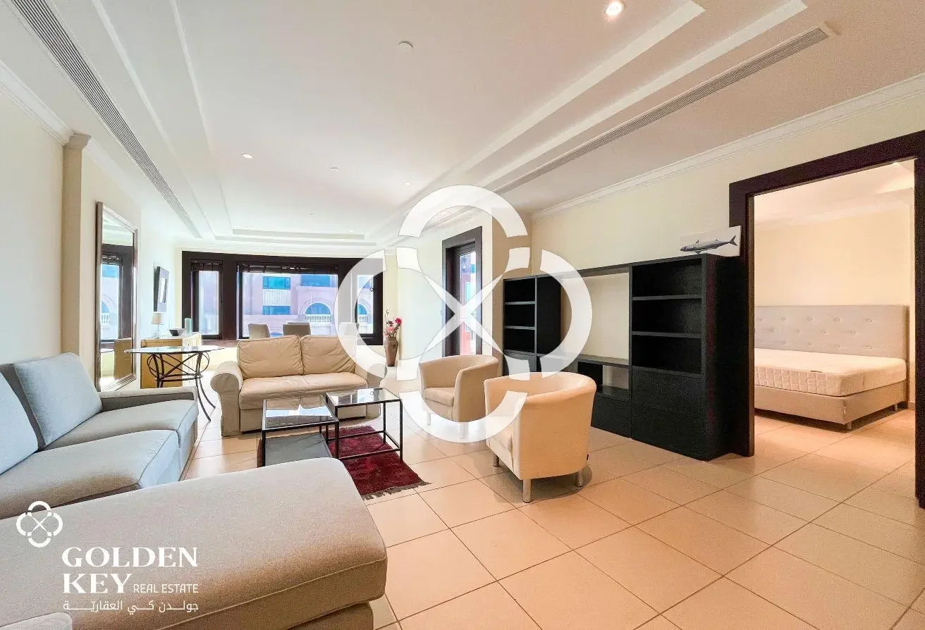 Qatar Cool Included | FF - 1BR with Marina View
