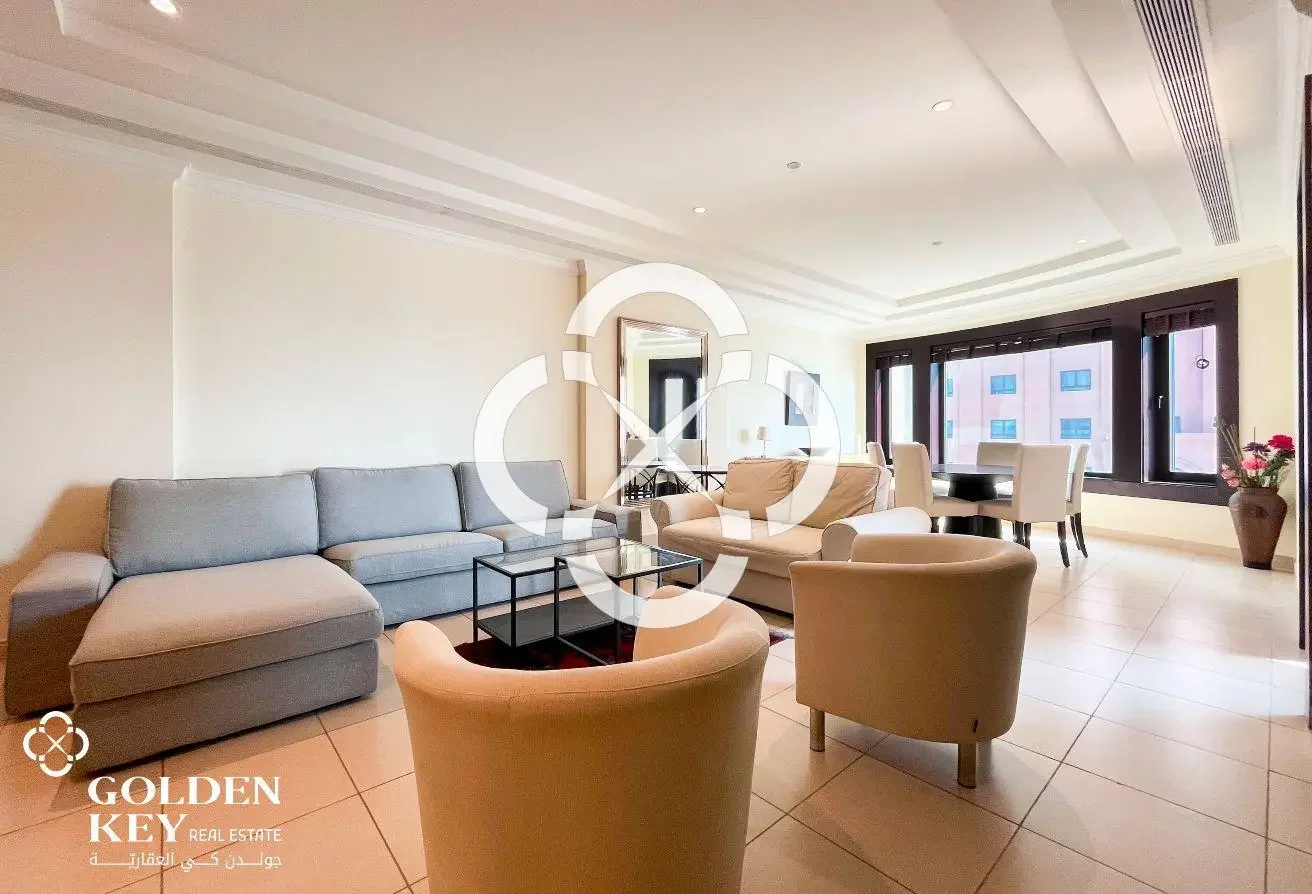 Qatar Cool Included | FF - 1BR with Marina View