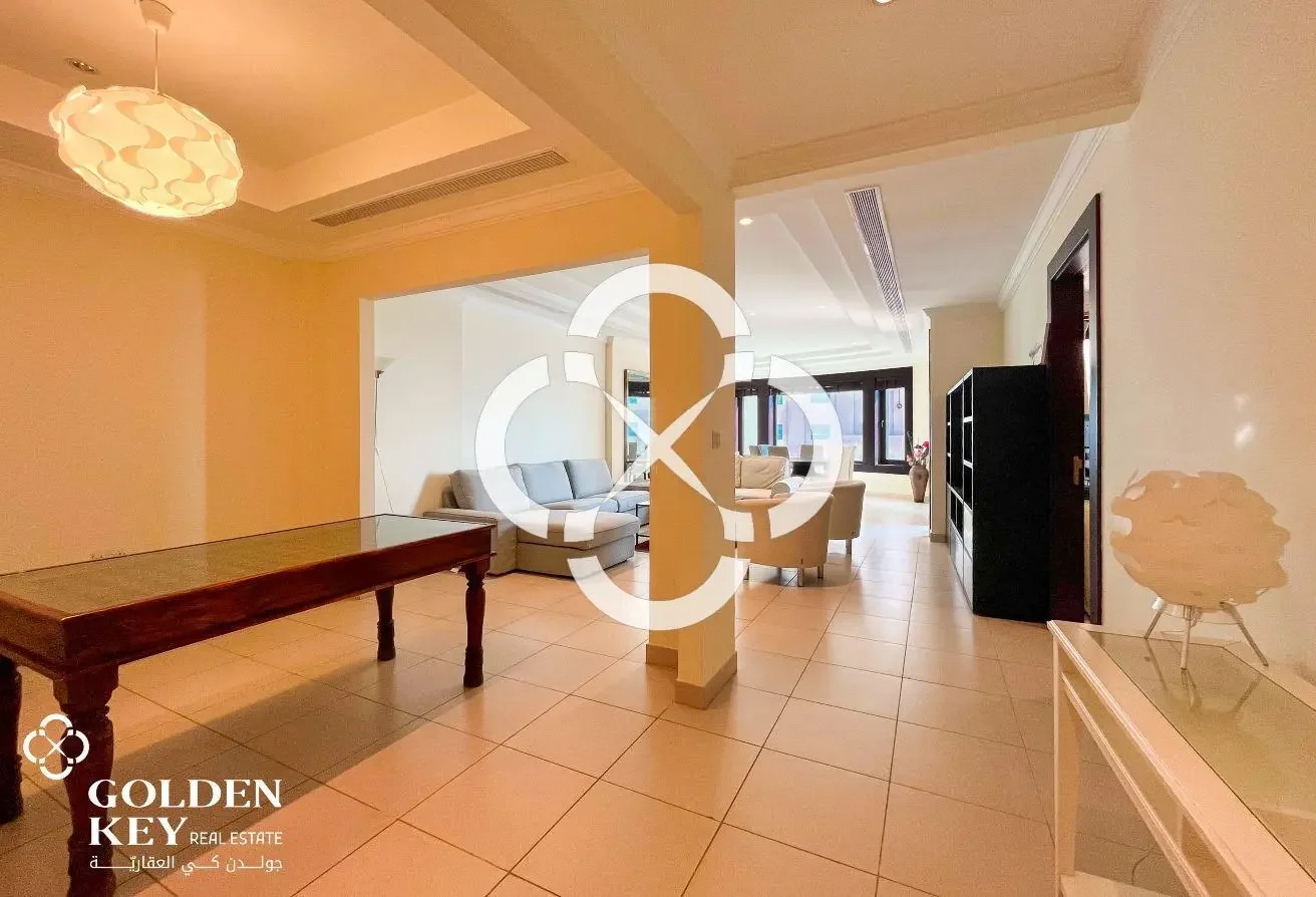 Qatar Cool Included | FF - 1BR with Marina View