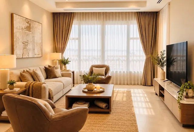 Furnished 2 BHK Renovated Townhouse Porto Arabia