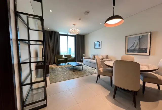 Seaview 1 BHK Furnished Apartment in Lusail Marina