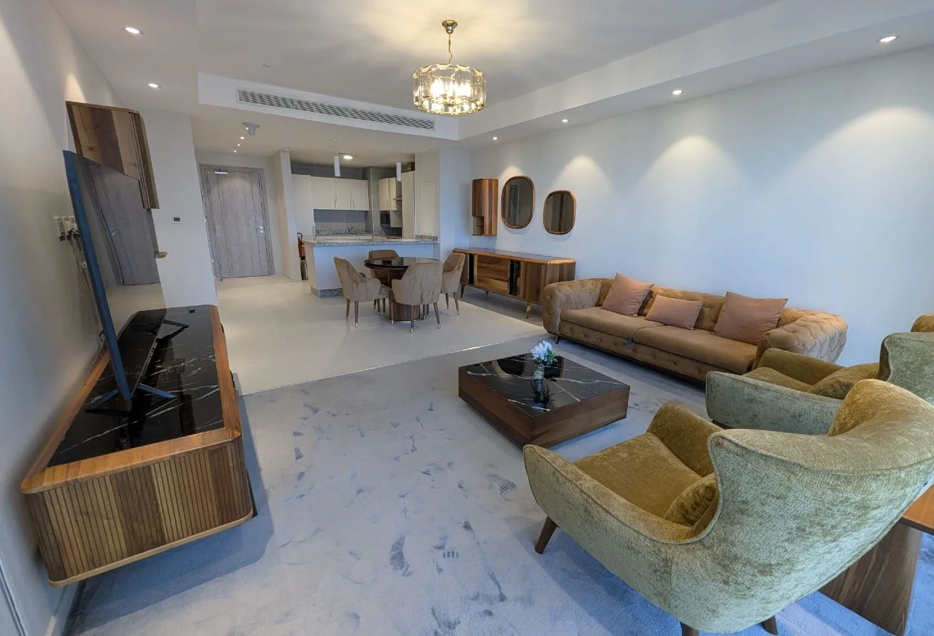 Elegant 1 BHK + Balcony | FF | Lusail Marina