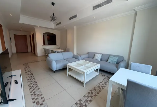 Seaview Furnished 1 Bedroom Apartment in The Pearl