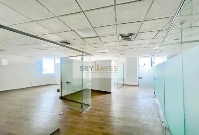 157 SQM | PARTITIONED OFFICE FOR RENT | MUNTAZA