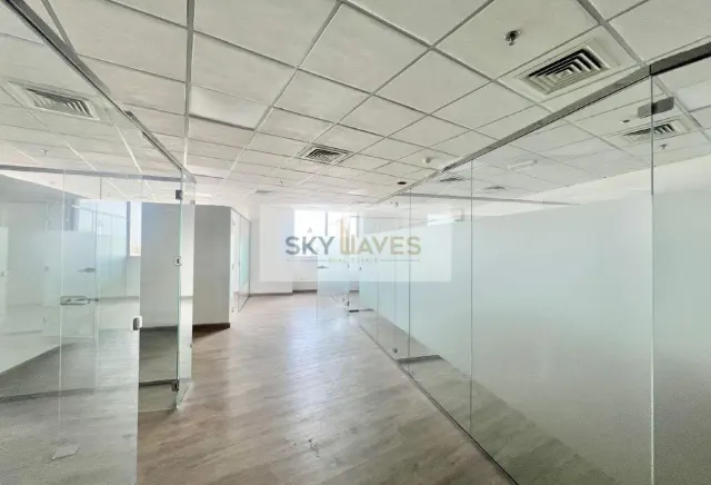 157 SQM | PARTITIONED OFFICE FOR RENT | MUNTAZA