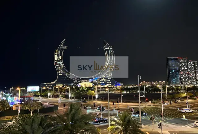 SEA-VIEW 1BHK FF WITH BILLS | LUSAIL MARINA