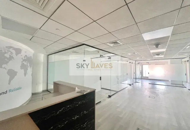 143 SQM GLASS PARTITIONED OFFICE IN D RING ROAD - view 3
