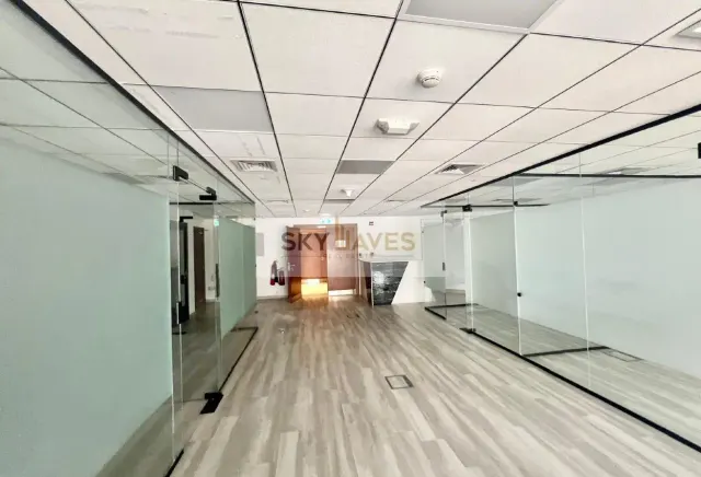143 SQM GLASS PARTITIONED OFFICE IN D RING ROAD