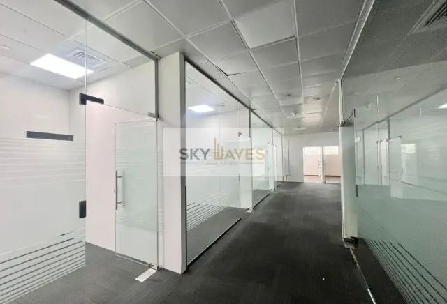 162 SQM PARTITIONED OFFICE IN ALSADD NEAR METRO