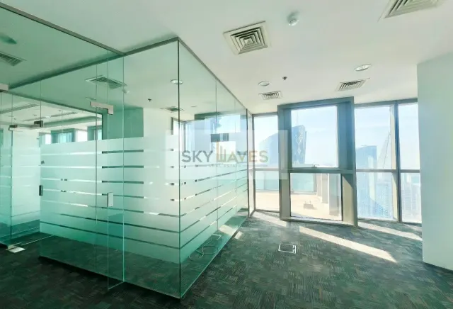 200 SQM PARTITIONED OFFICE IN WESTBAY WITH BALCONY
