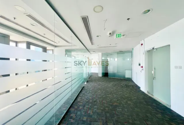 200 SQM PARTITIONED OFFICE IN WESTBAY WITH BALCONY