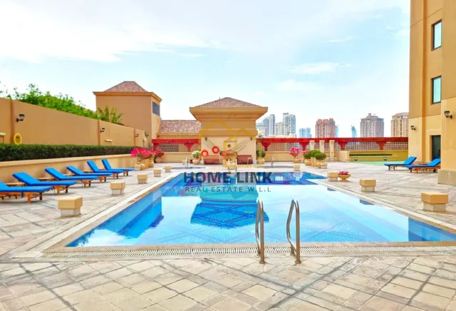 1 BR SEMI FURNISHED APARTMENT WITH BIG BALCONY