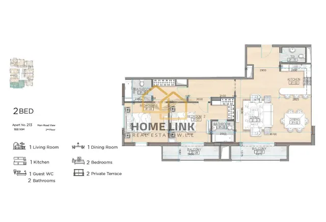 SPACIOUS 2BHK APARTMENT WITH 5-YR INSTALLMENT PLAN
