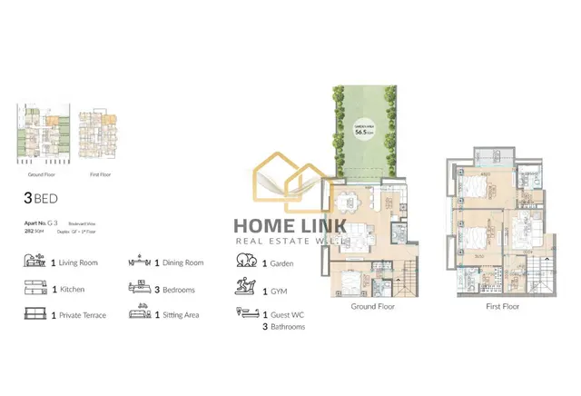 NO COMMISSION | 3BHK DUPLEX WITH 5-YR PAYMENT PLAN