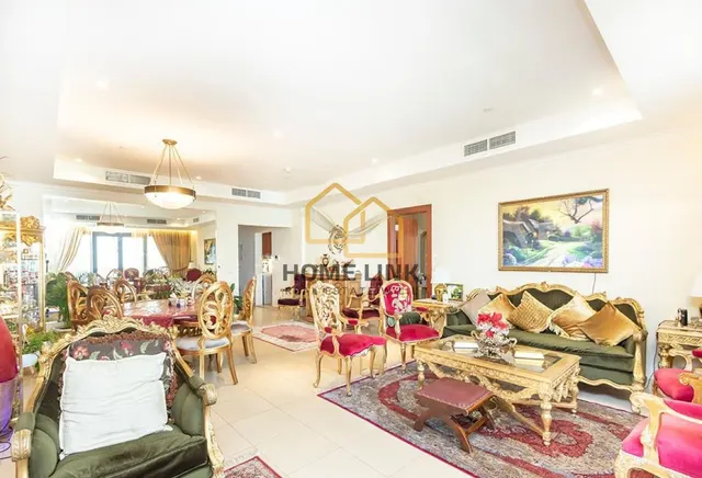 WITH TITLE DEED | SEA VIEW | 3+MAID FF APARTMENT