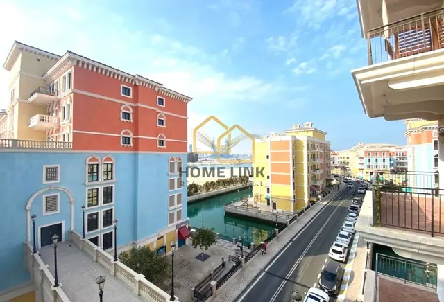 1BR SEMI-FURNISHED | QANAT QUARTIER| BALCONY VIEW