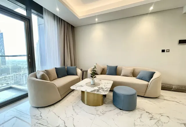 High-Floor Marina Living | 2BR in Lusail