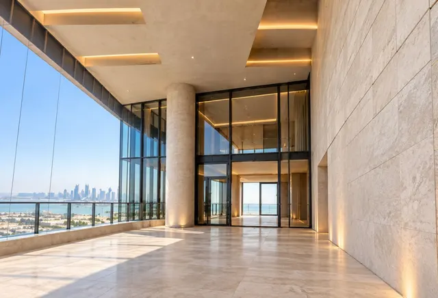 SKY PENTHOUSE  car parking inside QAR 70,000,000