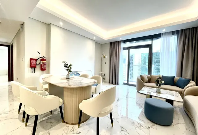 High-Floor Marina Living | 2BR in Lusail